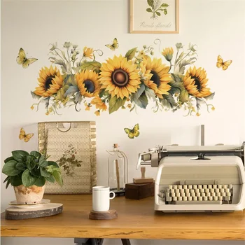 Sunflower Wall Decal 1