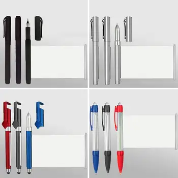 قلم جل أسود مع لفافة فارغة قابلة للسحب ، قلم حبر جاف للامتحان ورقي قابل للسحب ، أدوات مكتبية للدراسة 3