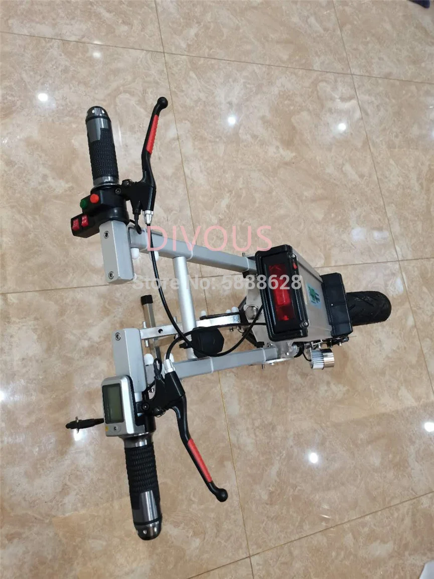 Max Speed: 35±5KM/H Adult 500W Electric Handbike Manual Wheelchair Attachment Electric Handcycle 4