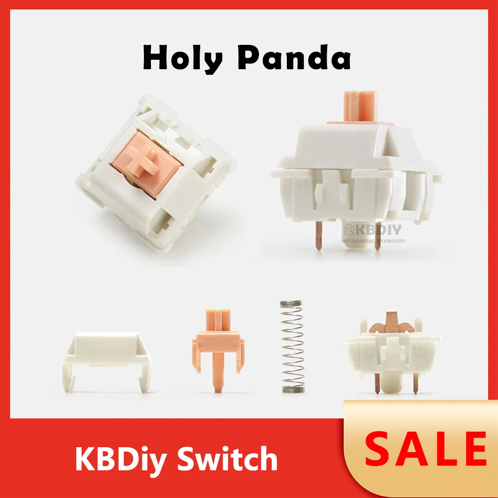 Holy Panda Tactile Switch 55g 62g 67g Pom Switche Mechanical Keyboard