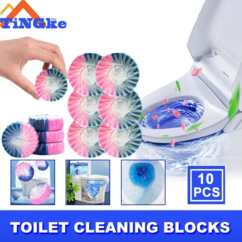 

Toilet Bowl Cleaner Tablets Deep Cleaning Washer Deodorant Cleaning Agent Pills Toilet Tank Cleaners Bathroom Accessories