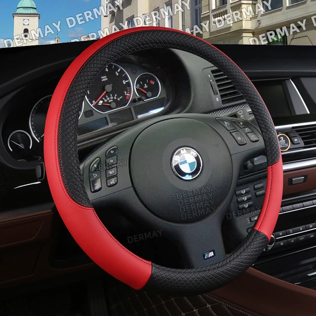 Für BMW Z3 E36 E37 E38 DERMAY Auto Lenkrad Abdeckung 9 Farben PU