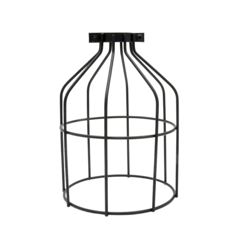 Industrial Lamp Guard Cage Vintage Lampshade Retro Bulb Protection