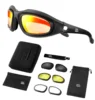 KEMIMOTO Motorcycle Glasses Polarized Sunglasses For Shooting Eye Protection Windproof Moto Goggles UV400 Antifog clear Lens 1