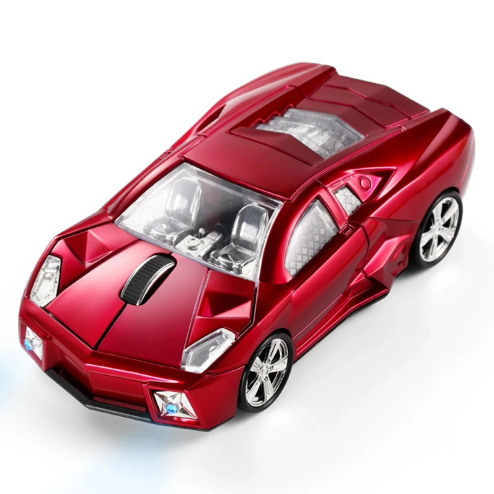 Estilo do Carro Mouse sem Fio Modelo de Carro Esportivo Adequado para Computadores e Laptops Ratos Gaming Presente Criativo - Imagem 5