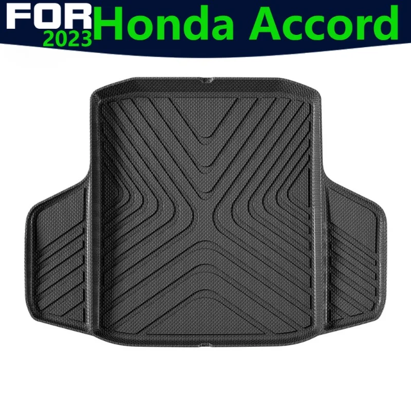 Tapis De Coffre Sur Mesure Honda CR-V V 2022-2023 - Caoutchouc Antidérapant Tous Temps, Bords 4.5 Cm, Protection Totale
