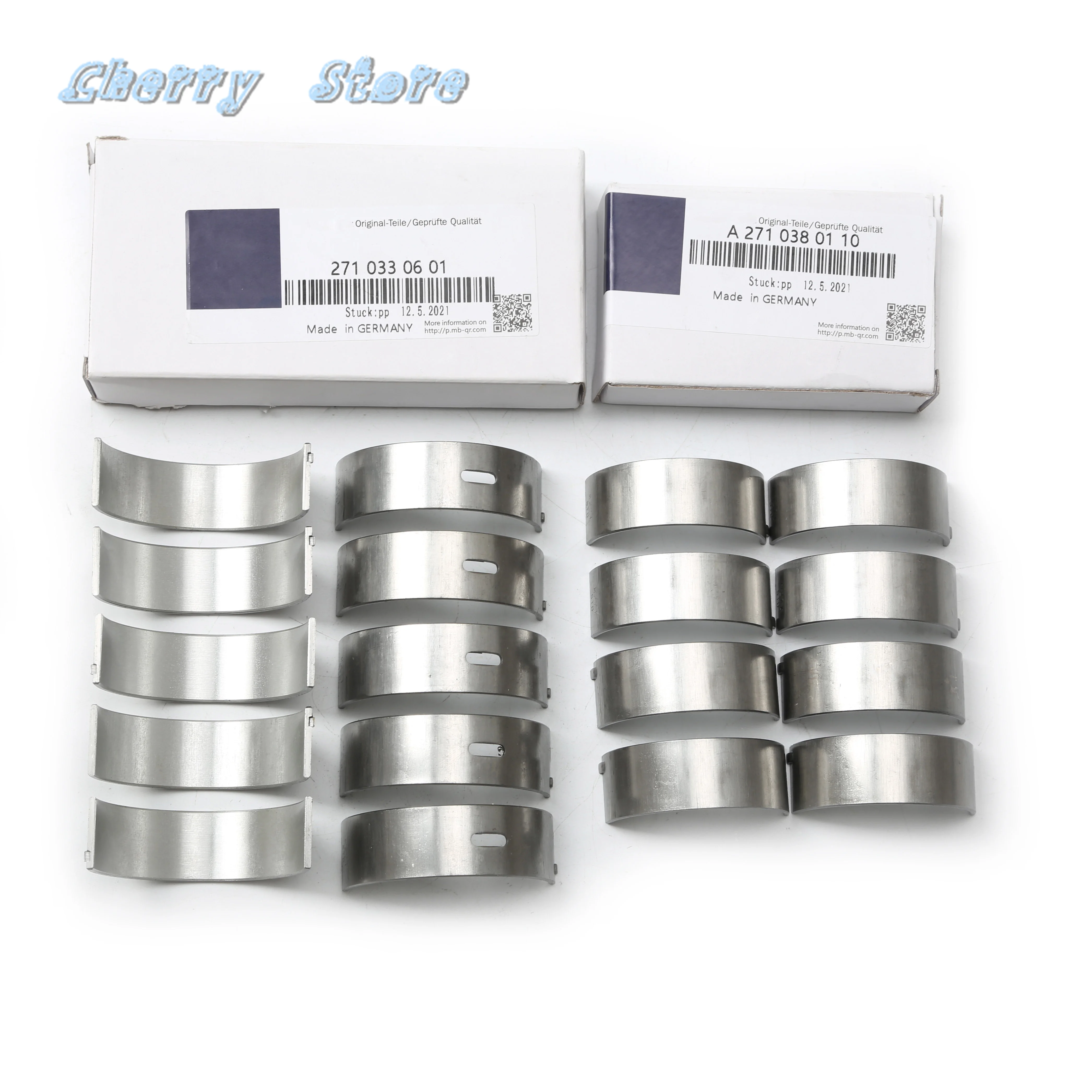 

Engine Crankshaft and Connecting Rod Bearings Kit For Mercedes-Benz M271 1.8T C180K 200K 230K CLK200K E200 WG1380704 2660330202