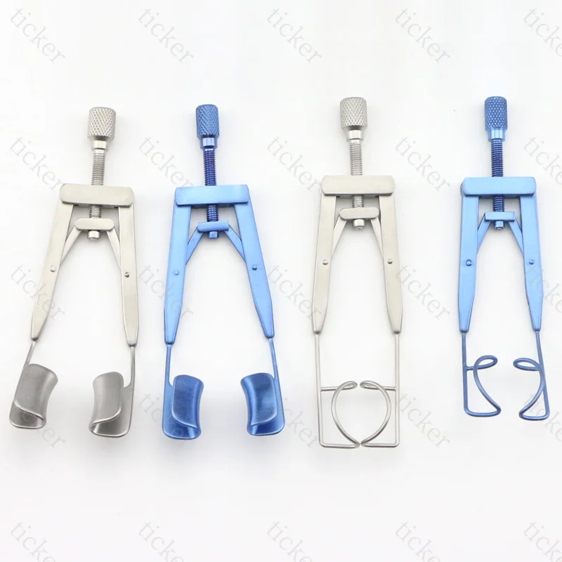 Adjustable Double Eyelid Opener - Ophthalmic Eyelid Spreader Speculum Device
