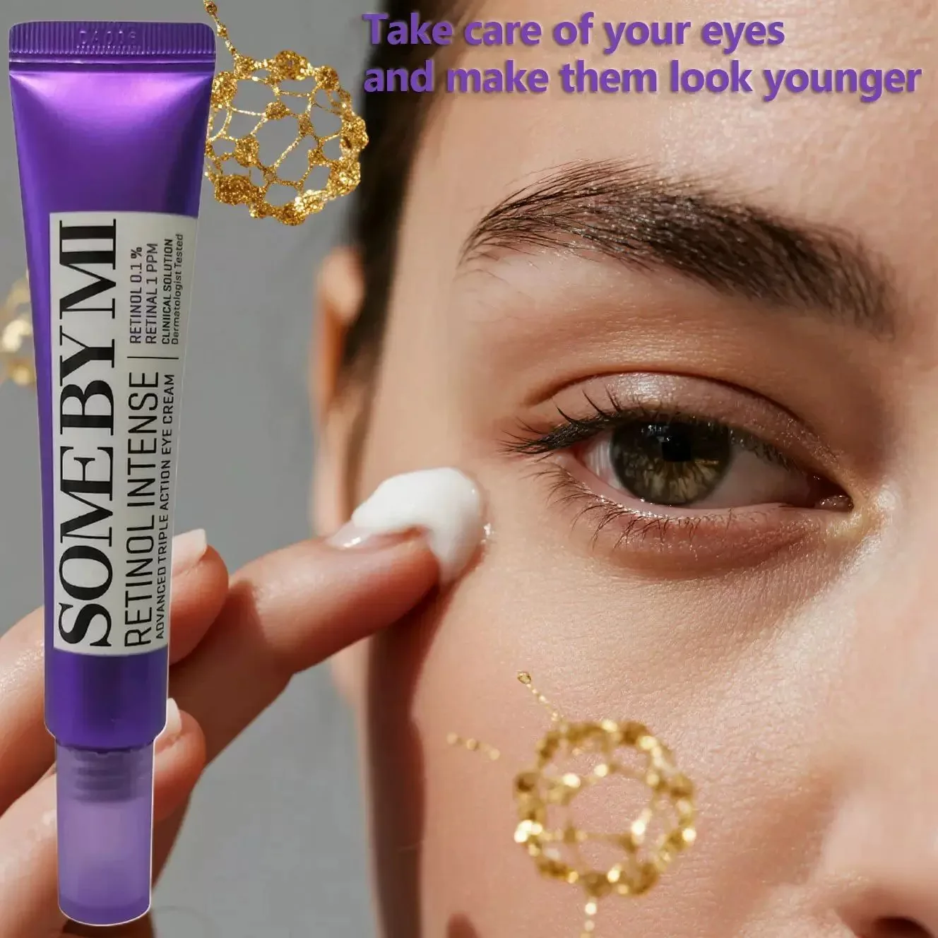 Korean Retinol Intense Reactivating Anti-aging Serum Fades Fine Lines Anti-wrinkle Improve Dark Circles Eyes Puffy Skincare
