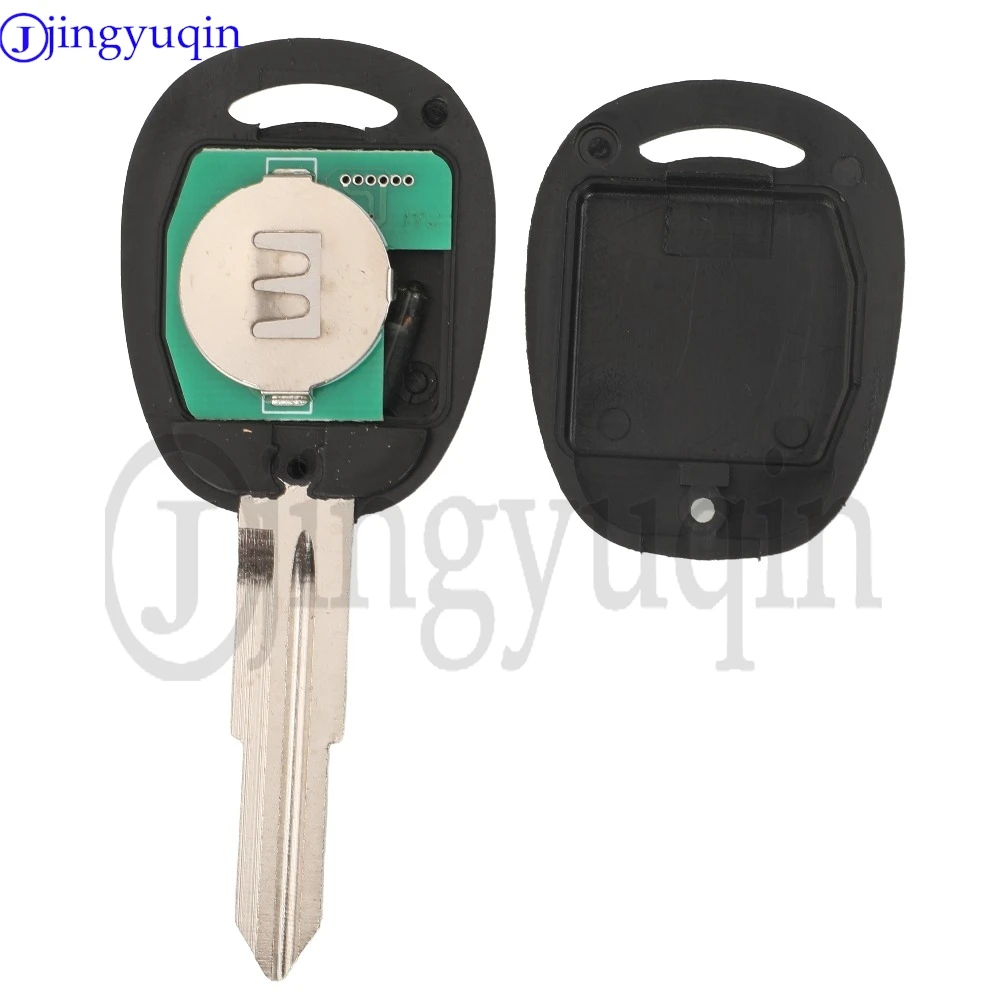 jingyuqin RK940EUT 433MHz FSK ID48 Chip Remote Car Key For Chevrolet Aveo Daewoo Spark Matiz 2 Buttons Key Control Fob
