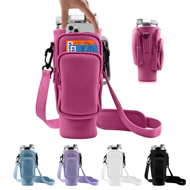 Cup Carry Accessory Bag for  Stanley, Water Bottle Holder Strap, for Stanley Cup 30/40 Oz,  Water Bottle Sleeve for  Stanley 6