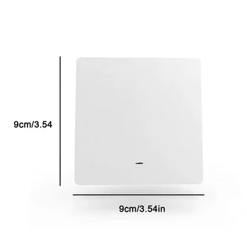 Smart Switches 1/2/3 Way Touch Wifi Light Switch Grey White Smart Switches 2.4GHz Alexa Compatible Home Decoration For Google 6