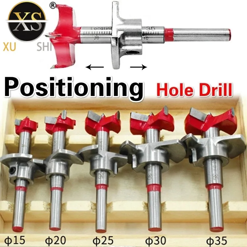 1pc Diameter 15,20,25,30,35mm Adjustable Carbide Drill Bits Hinge Hole Opener Boring Bit Tipped Drilling Tool Woodworking Cutter 15 35mm adjustable carbide drill bits hinge hole opener boring bit tipped drilling tool woodworking cutter