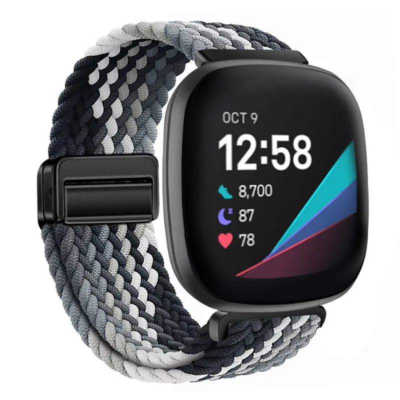 Premium Nylon Loop Magnetic Replacement Wristband - Versatile and Stylish