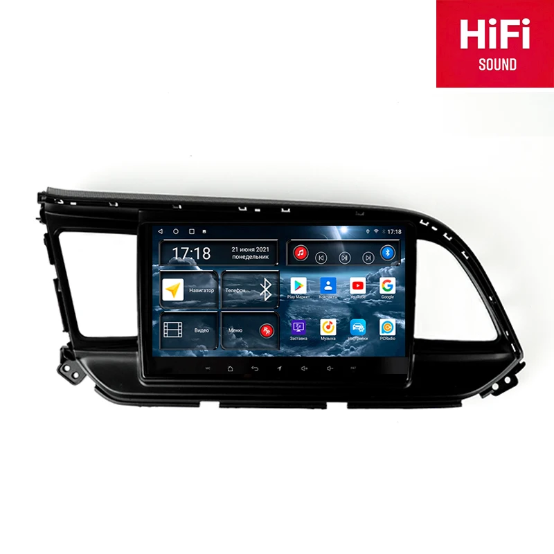

Car DVD car radio redpower hi-fi for Hyundai Elantra 2018 2019 radio DSP Android screen GPS CarPlay audio video BT