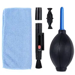 Professional 3 - in - 1 Camera and Lens Cleaning Kit (Black)