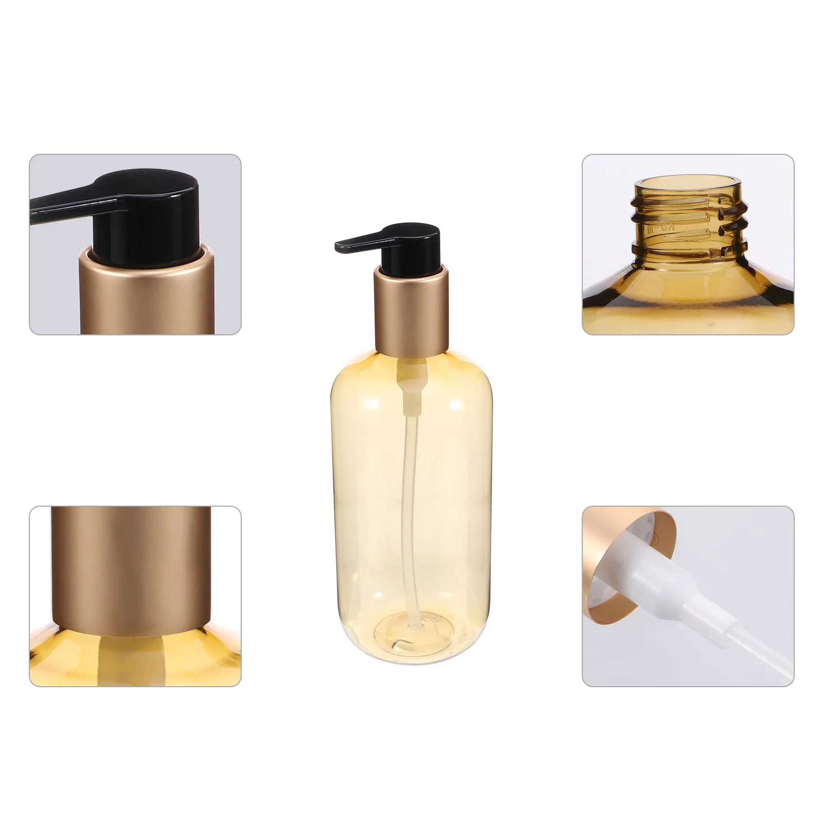 

Conditioner Dispenser Lotion Press Bottle Travel Soap Container Emulsion Bottles
