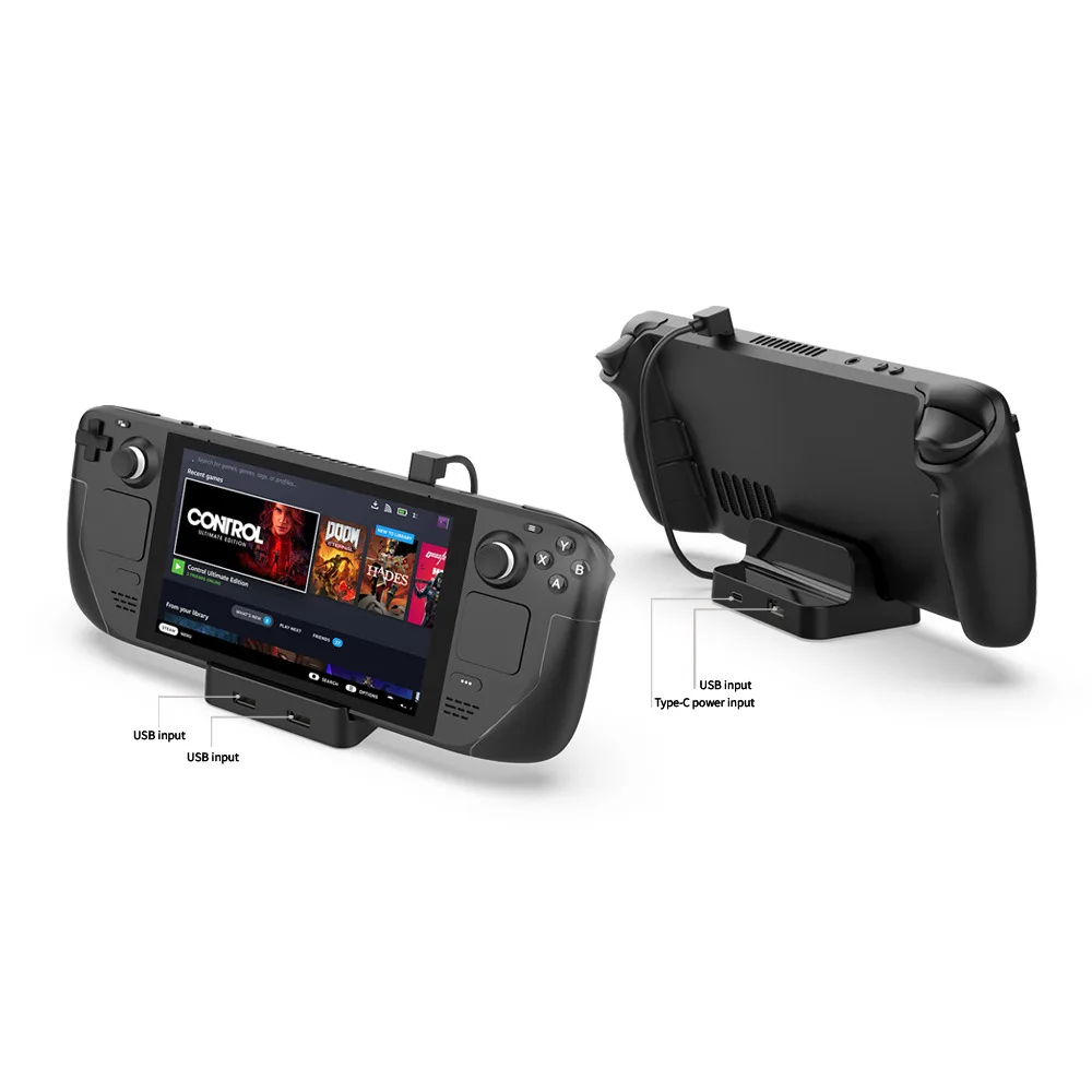 

For Steam Deck host charging dock with 3 x 2.0 USB expansion ports