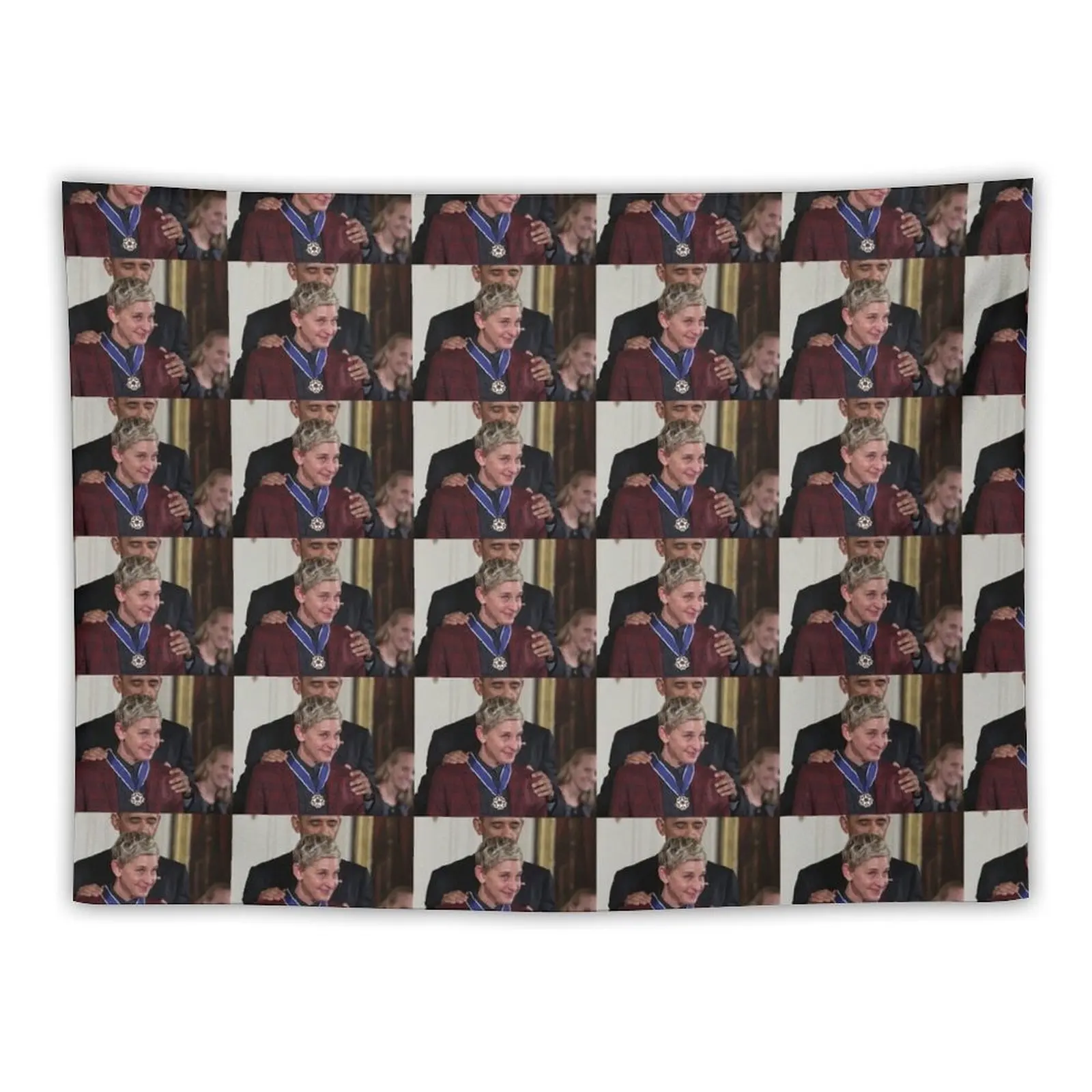 

Ellen Crying Meme Tapestry Wall Coverings Room Decorations Tapestry