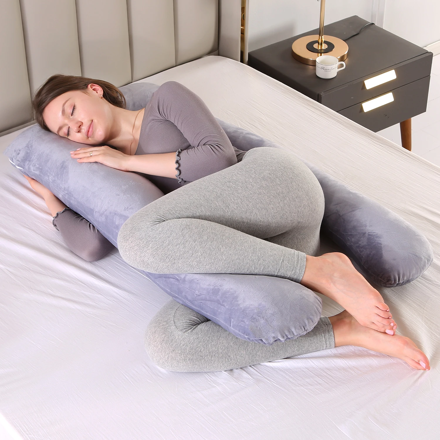 Pregnancy Pillow for Pregnant Women U-shaped Pregnant Pillow body Pillows for Sleeping Cushion Maternity High Quality