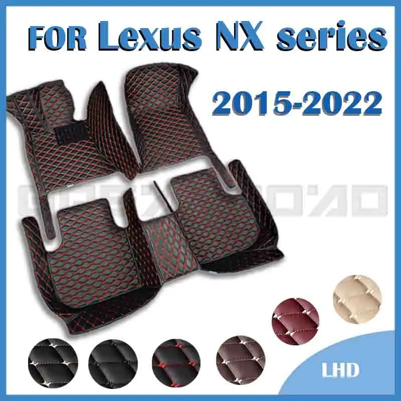 

Car floor mats for LEXUS NX series 200 300h 300 200t 2015 2016 2017 2018 2019 2020 2021 2022 Custom auto foot Pads automobile