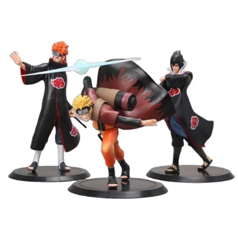 

18cm Naruto Shppuden Anime Figure GK Uzumaki Naruto Pain Action Figures Toys Uchiha Sasuke Madara Kids Toys For Children Gifts