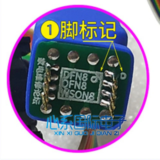 Qfn8 Wson8 Dfn8 Chip Teszt Szonda Huzal 6 * 8 5 Online Olvasás Író Égő 1.27 - Image 3