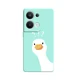 Cute Duck Cyan