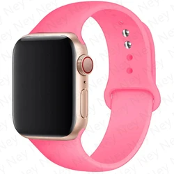 Sport Silicone Strap for Smartwatch - Durable and Versatile Bracelet Band (29 light pink)