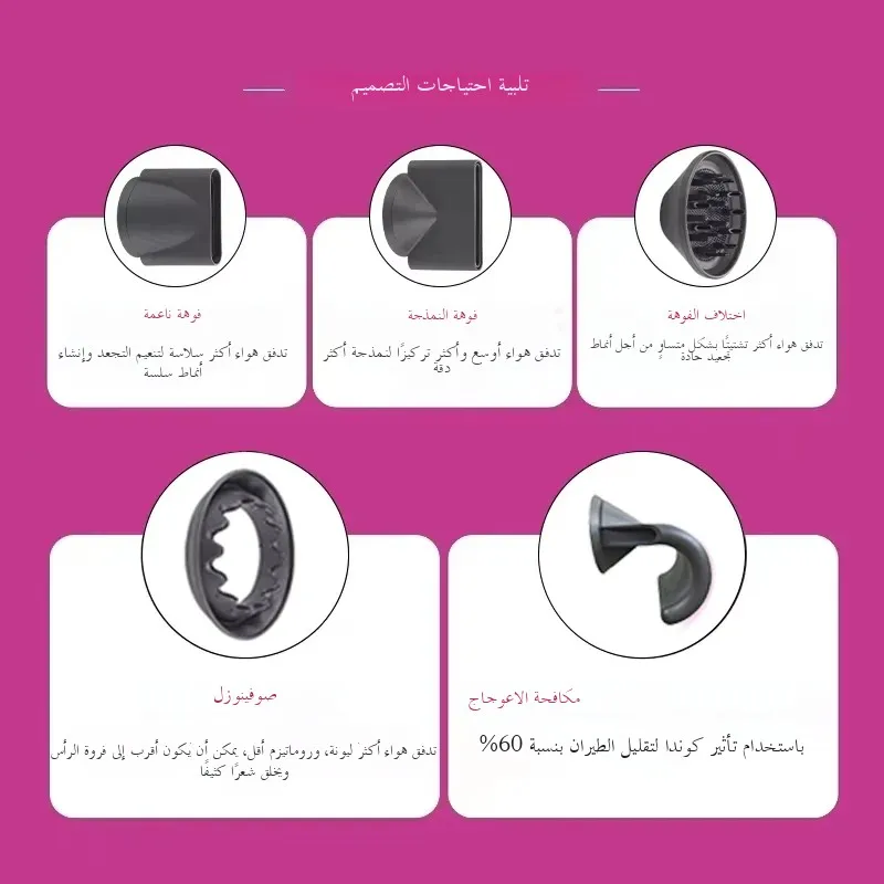 مجفف شعر RBD ايوني سريع