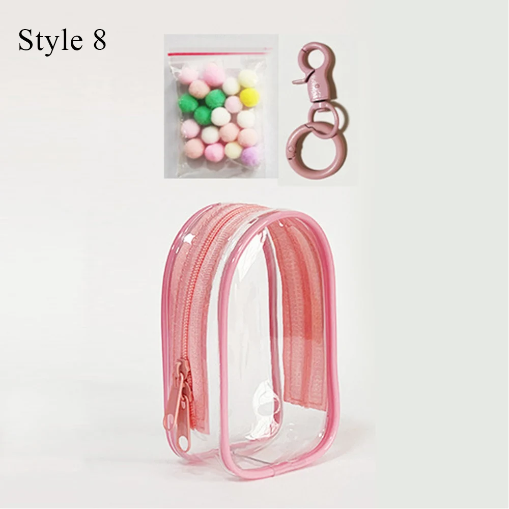 Double Zippers Organizer Box Doll Storage Pouch