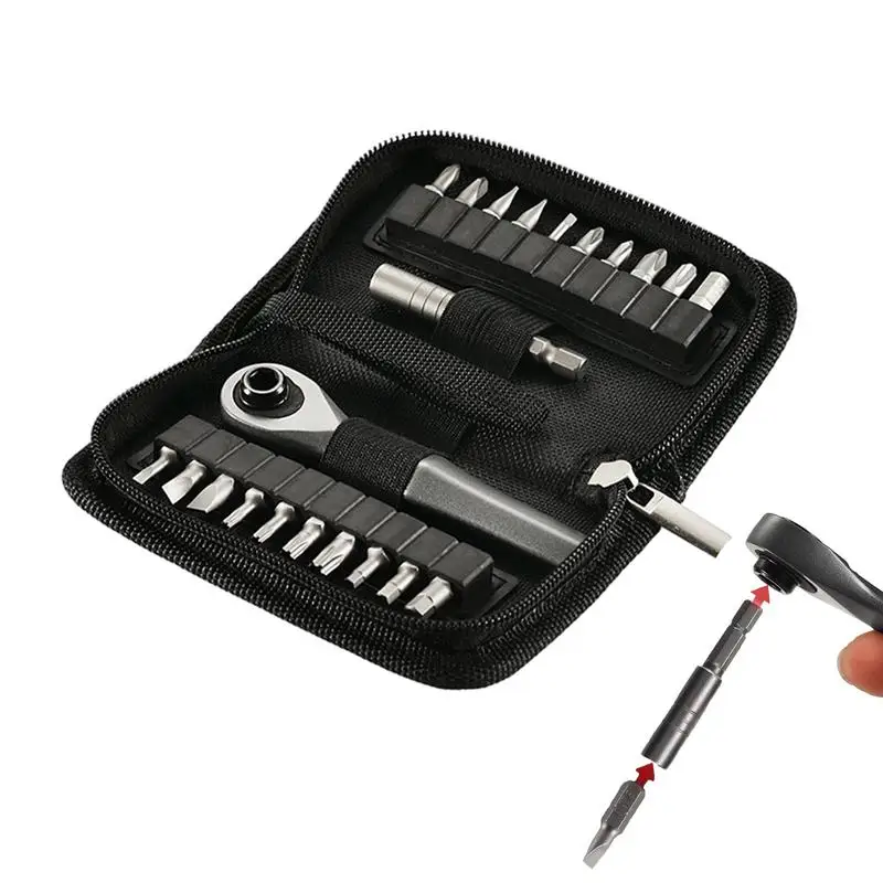 

Набор отверток с храповым механизмом, 22 в 1