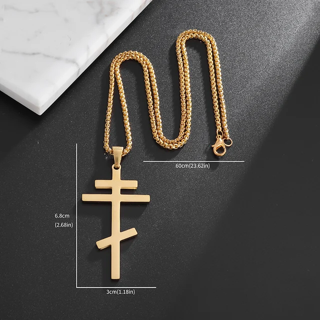 Joyería Religiosa Acero Inoxidable Cupimatch Pulsera Rosario Con Crucifijo Y Cadena De Acero Inoxidable - Unisex, Estilo Robusto Joyería Religiosa Acero Inoxidable Unisex