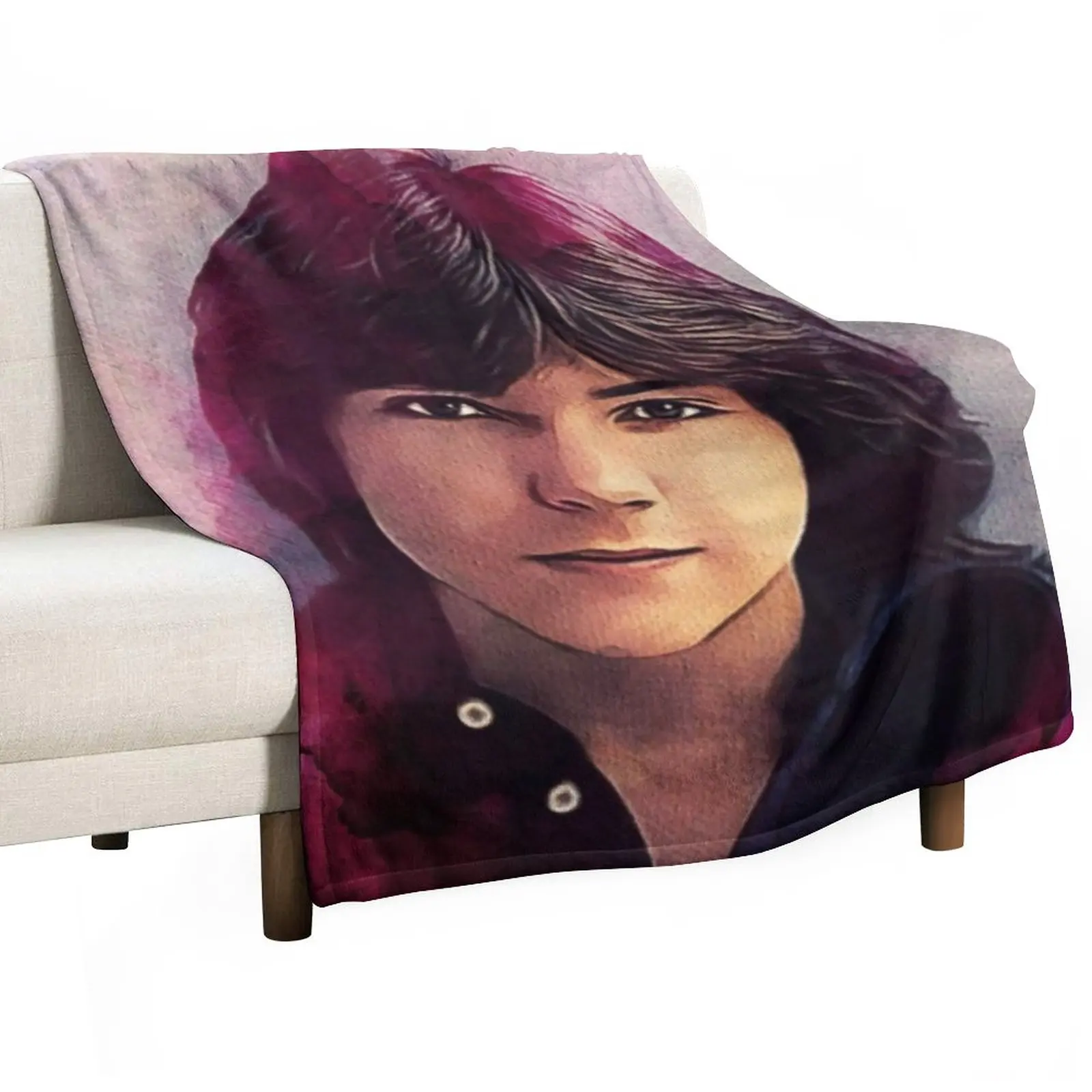 

David Cassidy, Music Legend Throw Blanket For Sofa Thin Luxury Brand Blanket Fluffy Shaggy Blanket