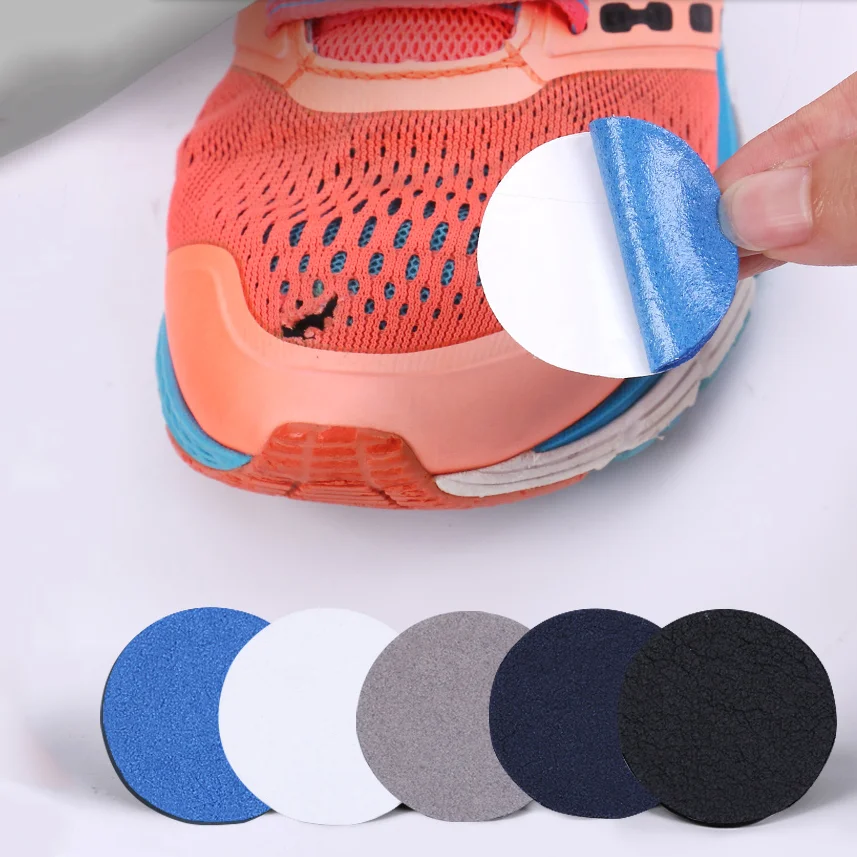 Plantilla autoadhesiva para zapatos deportivos, parches de tacón multifuncionales, de zapatillas, forro malla, de agujero rasgado, 4/6 piezas AliExpress