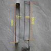 Car Foot Pad Sewing Machine Splicing Strip Bracket Covering  Slide Roller Accessories Push Plate Lower Wear  Large 3