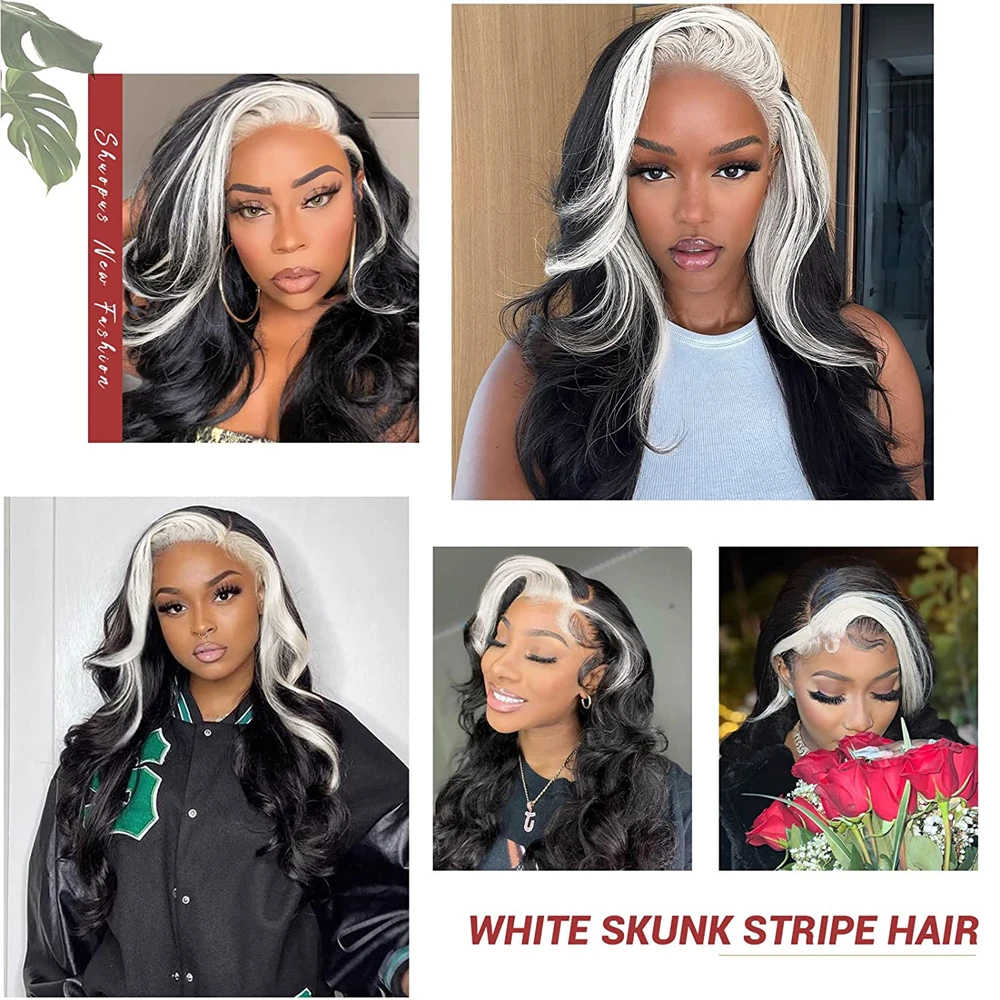 Green Loose Wavy Lace Wig Synthetic Highlight Lace Wig United