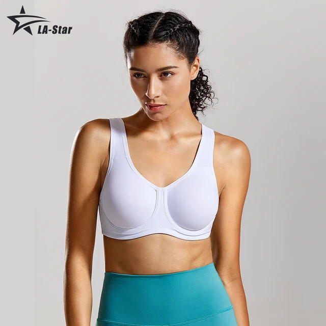Womens Spaghetti Strap Sexy Sports Bra Sports Bras Compression Gym  Adjustable Strap High Support Solid for Large Bust Red : :  Clothing, Shoes & Accessories