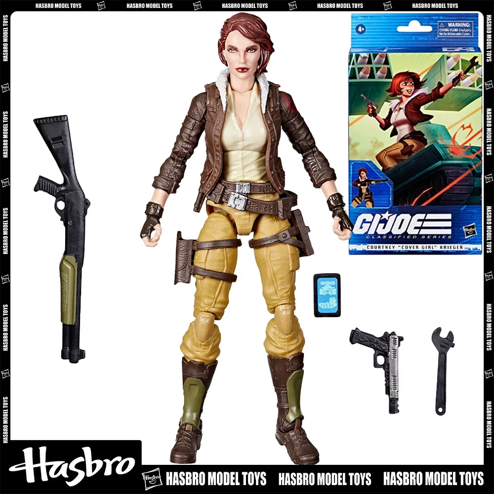 

Оригинал Hasbro G.I. Джо классифицированная серия Кортни «Обложка девочка» КРИГЕР 6-дюймовая масштабная экшн-фигурка коллекционные модели игрушки