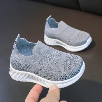 Children Shoes Soft Breathable Mesh Kids Sneakers Spring Autumn Boys Girls Casual Sport Shoes School Toddler Slip-on Shoes