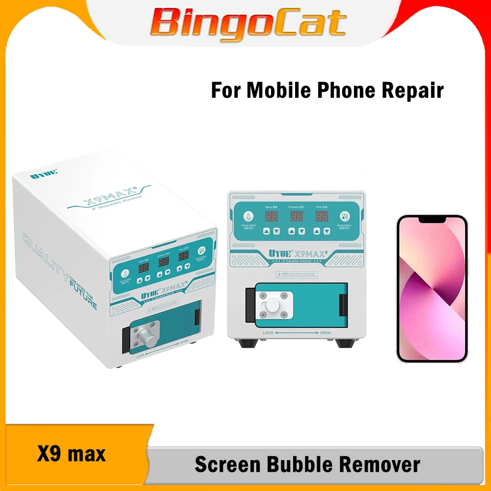 X9 max Defoamer Machine Built in Pump Good Silent Effect For Cell Phone ...