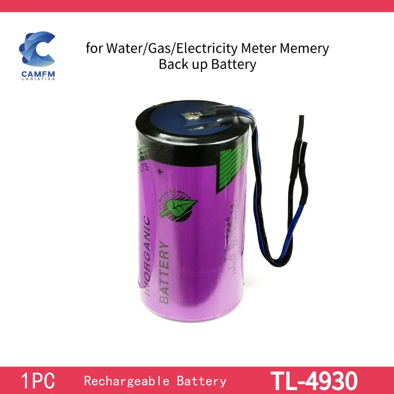 

1PC TL-4930 for Water/Gas/Electricity Meter Memery Back up Battery 3.6V Lithium Battery LS33600 D