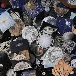 Interstellar Journey Phone Aesthetic Stickers Decoracion Scrapbooking Accessories Sticker Flakes School Supplies 46PCS