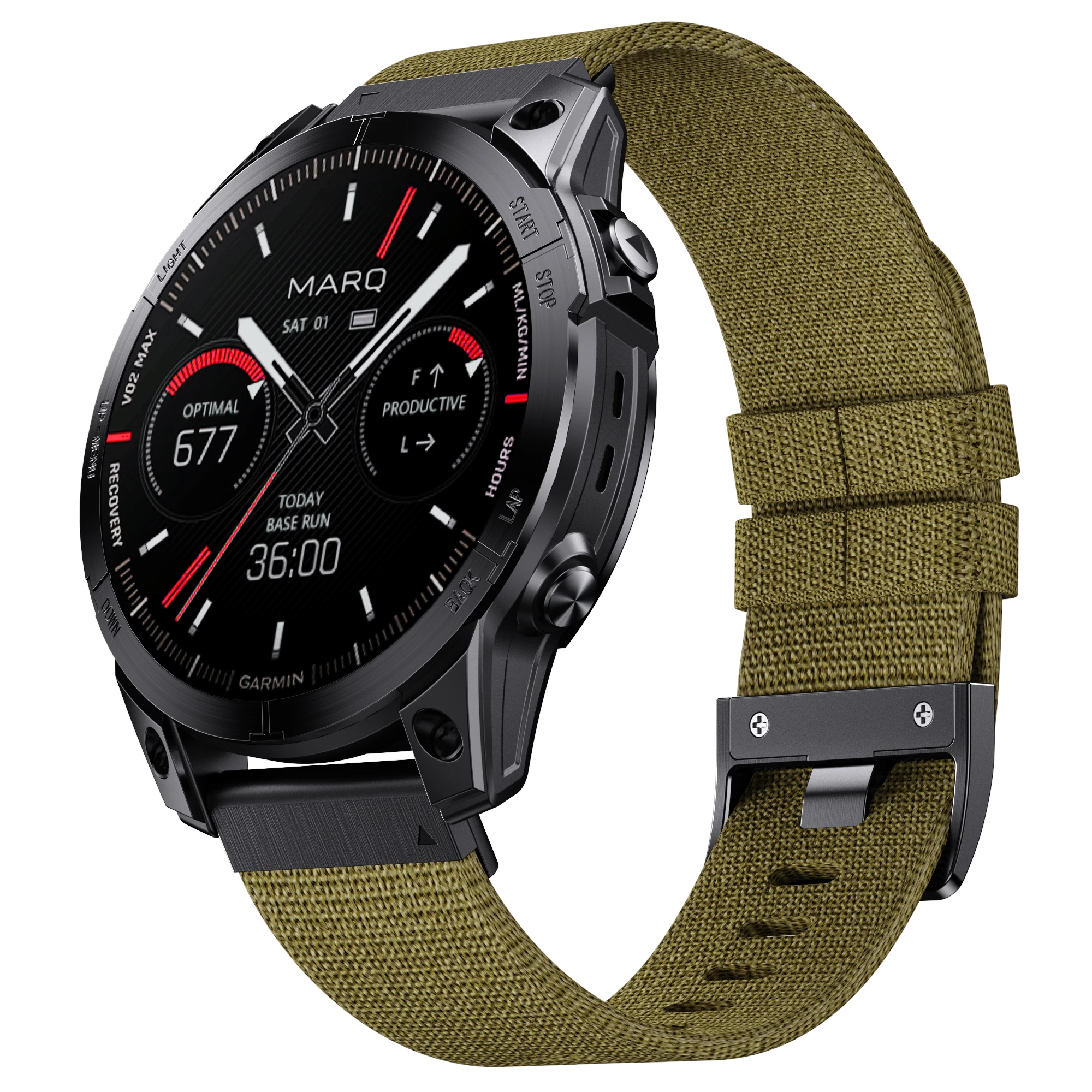 Nylon Quick Detachable Watch Strap - 22/26mm