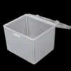 New Transparent Storage Box Organizer Small Card Holder Jewelry Case Plastic Storage Box Container Mini Boxes Packaging Case 6