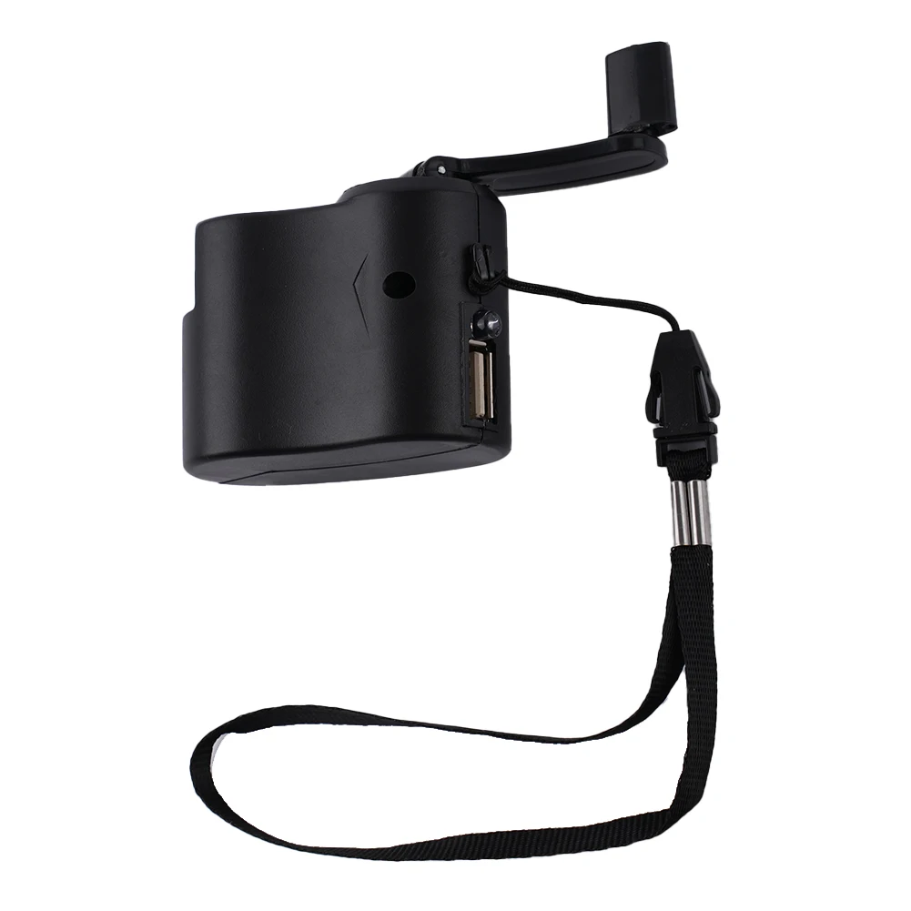 9 Essential Travel Companion Hand Crank Charger For Mobile Phones Converting Mechanical Energy Into Electricity 1