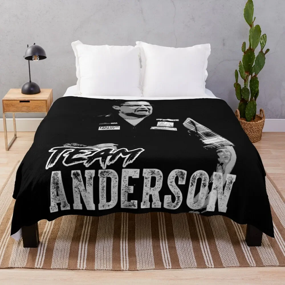 

Gary Anderson PDC 2022 Throw Blanket Thins Fluffy Shaggy decorative bed plaid Soft Beds Blankets