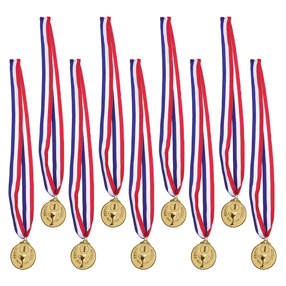 

Medals Gold Kids Winner Medal Soccer Toys Award Sports Silver Bronze Plastic Awards Trophy Mini Trophies Competitions Games