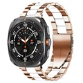 Rose gold white