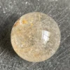 141g Natural Stone Quartz Rutilated Sphere Polished Crystal Ball Decoration Rock Gift Reiki Healing L279 3